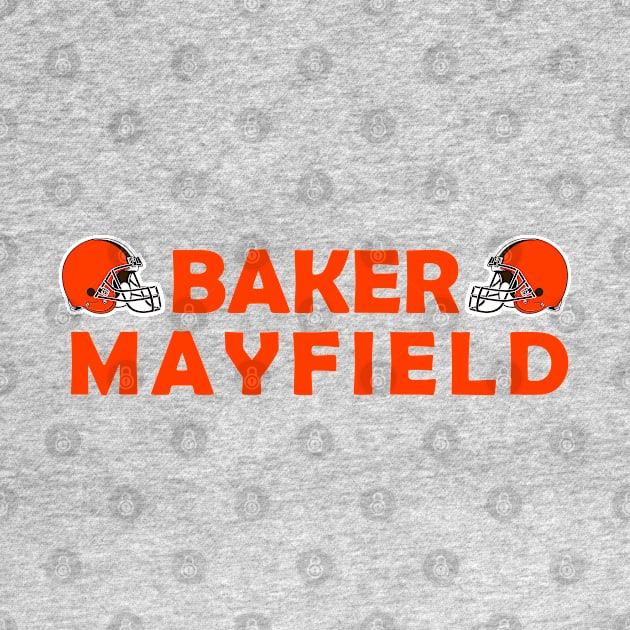 NFL football Baker Mayfield by aleo